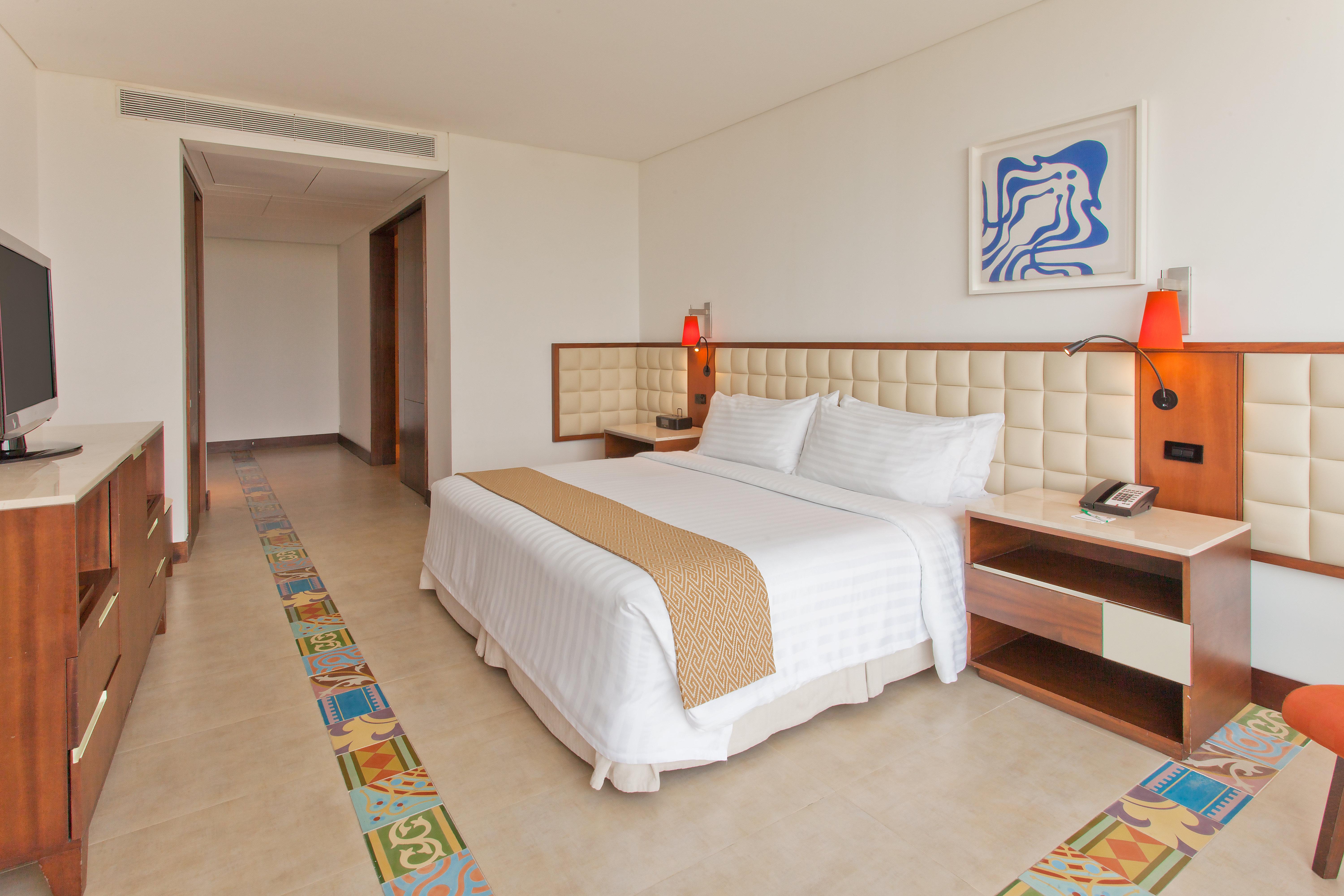 Holiday Inn Cartagena Morros By Ihg Eksteriør bilde A bedroom at the hotel